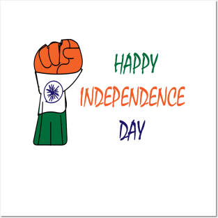 Happy Independence Day Posters and Art